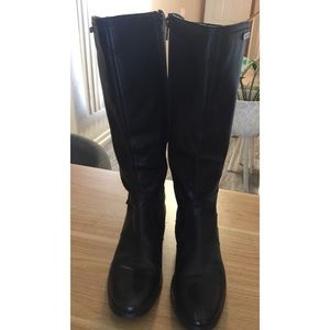 Genuine leather black boot, UK 6, IT 39 US 9